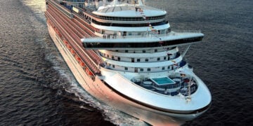 Το «Caribbean Princess» (φωτ.: EPA / Andy Newman)