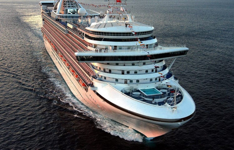 Το «Caribbean Princess» (φωτ.: EPA / Andy Newman)