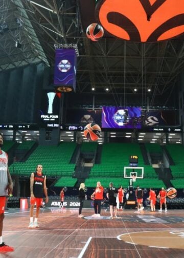 (Φωτ.: EUROLEAGUE 2025-2026 / FINAL-4 ΑΘΗΝΑ / ΤΕΛΙΚΟΣ / ΟΣΦΠ - ΡΕΑΛ ΜΑΔΡΙΤΗΣ / MEDIA DAY/ΜΑΡΚΟΣ ΧΟΥΖΟΥΡΗΣ / EUROKINISSI)