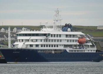 Το κρουαζιερόπλοιο «MV Hondius» (φωτ. αρχείου: marinetraffic.com / Christopher Irvine)