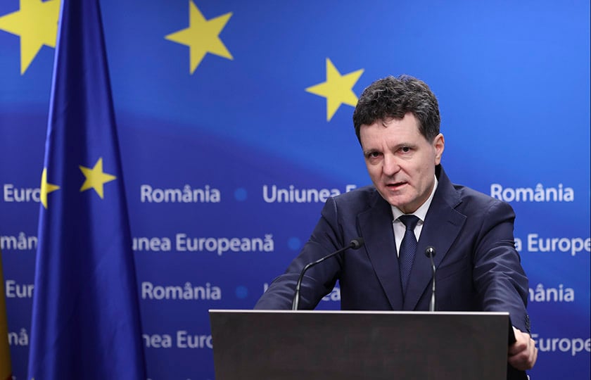 O πρόεδρος της Ρουμανίας Νικουσόρ Νταν (φωτ.: European Union)