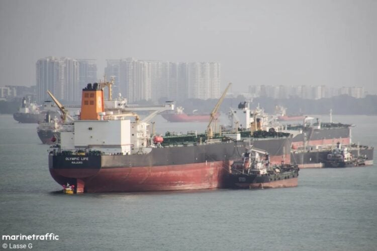 Το ελληνόκτητο δεξαμενόπλοιο «Olympic Life» (πηγή: marinetraffic.com)