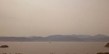 Σκόνη από την αφρικανική ήπειρο στην ευρύτερη περιοχή της Αργολίδας, Παρασκευή 8 Μαΐου 2026 (φωτ.: ΑΠΕ-ΜΠΕ / Ευάγγελος Μπουγιώτης10