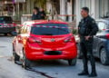 Το αυτοκίνητο που οδηγούσε ο 21χρονος Νικήστρατος Γεμιστός, Δευτέρα 5 Μαΐου 2026 (φωτ.: EUROKINISSI / Στέφανος Ραπάνης)