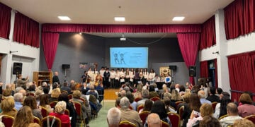Στιγμιότυπο από την εκδήλωση του 4ου Γυμνασίου Χαλανδρίου, Πέμπτη 7 Μαΐου 2026 (φωτ.: Facebook / 4ο Γυμνάσιο Χαλανδρίου)