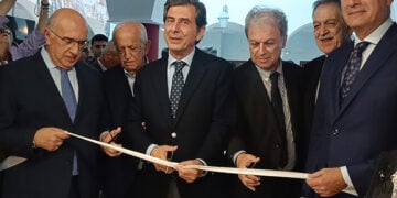 Στιγμιότυπο από τα εγκαίνια του Μουσείου Ποντίων της Ευξείνου Λέσχης Κοζάνης, στη Στέγη Ποντιακού Πολιτισμού. Κυριακή 10 Μαΐου 2026 (φωτ.: kozan.gr)