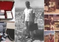 Ο εξοπλισμός, ο ερευνητής, οι πληροφορητές του (πηγή φωτ.: facebook / Επιτροπή Ποντιακών Μελετών)