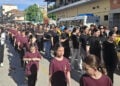 Στιγμιότυπο από το 14ο Παιδικό-Εφηβικό Φεστιβάλ Ποντιακών Χορών που πραγματοποιήθηκε στο Κιλκίς. Σάββατο 3 Μαΐου 2025 (φωτ.: Facebook / Ένωση Ποντίων Πιερίας)