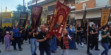 Παραμονή 19ης Μαΐου 2026 στο Κιλκίς, όπου άναψε η «Φλόγα της Μνήμης» (φωτ.: Δήμος Κιλκίς)