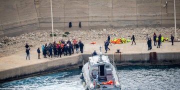 Σε λιμάνι του Λασιθίου αποβιβάστηκαν οι ακτιβιστές του στολίσκου «Global Sumud Flotilla», Παρασκευή 1 Μαΐου 2026 (φωτ.: EUROKINISSI / Στέφανος Ραπάνης)