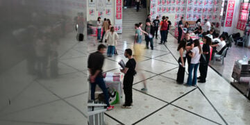 Στιγμιότυπο από την Νομική Σχολή Αθηνών κατά τη διάρκεια της ψηφοφορίας για τις φοιτητικές εκλογές, Τετάρτη 13 Μαΐου 2026 (φωτ.: EUROKINISSI / Τατιάνα Μπόλαρη)