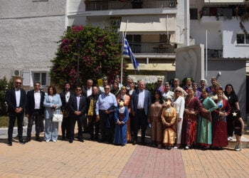Στην Πλατεία Αγίας Αικατερίνης για τα 107 χρόνια από τη Γενοκτονία των Ποντίων, Κυριακή 17 Μαΐου 2026 (φωτ.: Facebook / Δήμος Αιγάλεω)