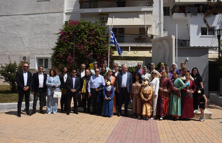 Στην Πλατεία Αγίας Αικατερίνης για τα 107 χρόνια από τη Γενοκτονία των Ποντίων, Κυριακή 17 Μαΐου 2026 (φωτ.: Facebook / Δήμος Αιγάλεω)