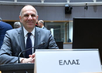 Ο Γιώργος Γεραπετρίτης στο Συμβούλιο Εξωτερικών Υποθέσεων της ΕΕ, Δευτέρα 11 Μαΐου 2026 (φωτ.: European Union)