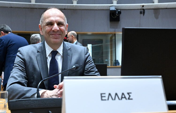 Ο Γιώργος Γεραπετρίτης στο Συμβούλιο Εξωτερικών Υποθέσεων της ΕΕ, Δευτέρα 11 Μαΐου 2026 (φωτ.: European Union)