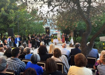 Στην Πλατεία Πόντου στον Καρέα για τα 107 χρόνια από τη Γενοκτονία των Ποντίων. Πέμπτη 28 Μαΐου 2026 (φωτ.: Facebook / Δήμος Βύρωνα)