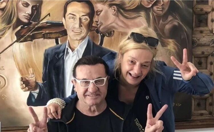 Ο Λευτέρης Πανταζής και η Λένα Κιτσοπούλου (πηγή: aefestival.gr/)