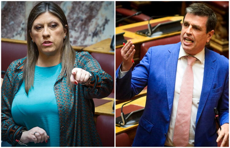 Ζωή Κωνσταντοπούλου και Δημήτρης Καιρίδης στη Βουλή, Πέμπτη 21 Μαΐου 2026 (φωτ.: EUROKINISSI / Γιώργος Κονταρίνης)