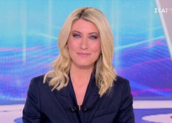 Η Σία Κοσιώνη στο τελευταίο της δελτίο ειδήσεων από τη συχνότητα του ΣΚΑΪ, Παρασκευή 8 Μαΐου 2026 (πηγή: Glomex)