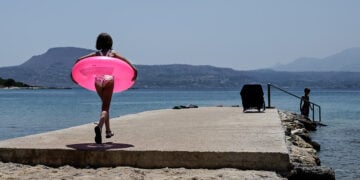 Η παραλία Μαράθι στα Χανιά (φωτ. αρχείου: EUROKINISSI / Μιχάλης Καραγιάννης)