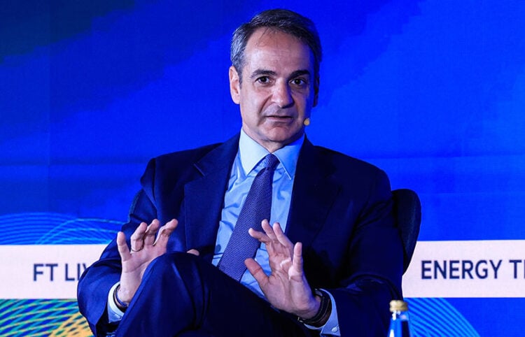 Ο Κυριάκος Μητσοτάκης στο συνέδριο «Energy Transition Summit. East Med and Southeast Europe», Τετάρτη 13 Μαΐου 2026 (φωτ.: EUROKINISSI / Γιώργος Κονταρίνης)