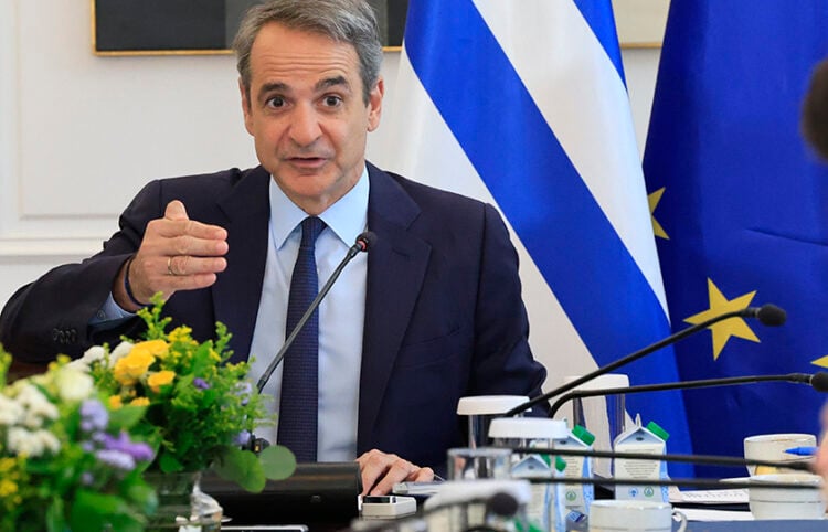 Συνεδρίαση  του υπουργικού συμβουλίου υπό τον Κυριάκο Μητσοτάκη, στο Μέγαρο Μαξίμου. Τρίτη 26 Μαΐου 2026 (φωτ.: EUROKINISSI / Γιώργος Κονταρίνης)