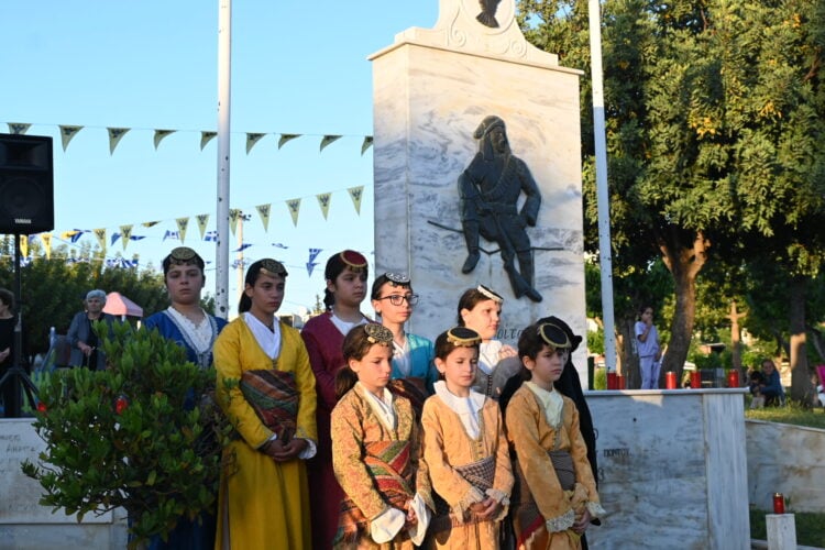Στο Μνημείο Ακριτών του Πόντου στις Αχαρνές, Δευτέρα 18 Μαΐου 2026 (φωτ.: Facebook / Σπύρος Βρεττός)