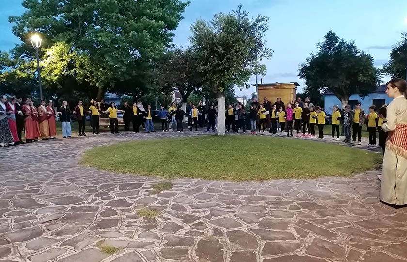 Από την εκδήλωση στη Νέα Κερασούντα για τα 107 χρόνια από τη Γενοκτονία των Ποντίων, Τρίτη 19 Μαΐου 2026 (φωτ.: Facebook / Δήμος Ζηρού)