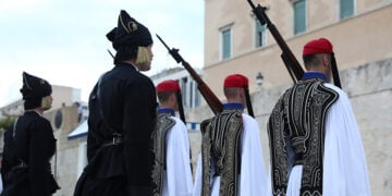 Αλλαγή φρουράς για την Ημέρα Μνήμης της Γενοκτονίας των Ελλήνων του Πόντου, Τρίτη 19 Μαΐου 2026 (φωτ.: EUROKINISSI / Δανάη Δαυλοπούλου)