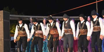 Στιγμιότυπο από την εμφάνιση του Καλλιτεχνικού και Μορφωτικού Συλλόγου Ποντίων Φυλής «Η Τραπεζούντα», Πέμπτη 21 Μαΐου 2026 (φωτ.: Δήμος Φυλής)
