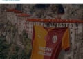 Η φανέλα της Γαλατασαράι πάνω στην Παναγία Σουμελά (πηγή: Χ)