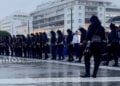 Πυρριχιστές του ΣΠοΣ Νοτίου Ελλάδος και Νήσων στο Μνημείο του Άγνωστου Στρατιώτη, Τρίτη 19 Μαΐου 2026 (φωτ.: Γεωργία Βορύλλα)