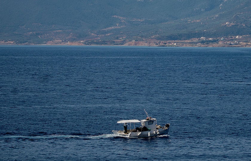 Αλιευτικό σκάφος (φωτ.: EUROKINISSI / Αντώνης Νικολόπουλος)