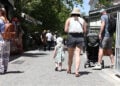 Υψηλές θερμοκρασίες στην Αθήνα (φωτ.: EUROKINISSI / Δανάη Δαυλοπούλου)