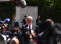 Ο πρωθυπουργός της Αλβανίας Έντι Ράμα στη σύνοδο κορυφής ΕΕ-Δυτικών Βαλκανίων στο Τίβατ του Μαυροβουνίου, στις 5 Ιουνίου 2026 (φωτ.: EPA/BORIS PEJOVIC)