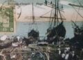 Καρτ ποστάλ όπου εικονίζεται ναυπηγείο της Ινέπολης του Πόντου