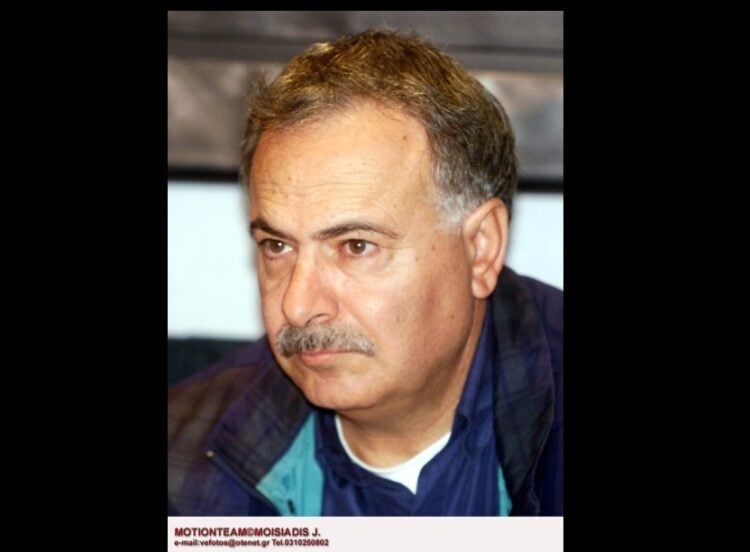 Ο Λευτέρης Κογκαλίδης, το 2002, σε συνέντευξη Τύπου για το 3ο Φεστιβάλ Ευρωπαϊκής Τηλεόρασης (φωτ. αρχείου: Γιάννης Μωυσιάδης/ Eurokinissi)