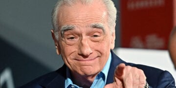 Ο Μάρτιν Σκορσέζε κατά τη διάρκεια συνέντευξης Τύπου στο Τορίνο της Ιταλίας, στις 7 Οκτωβρίου 2024, με αφορμή τη βράβευσή του με το «Stella della Mole» από το Εθνικό Μουσείο Κινηματογράφου (φωτ.: EPA / Alessandro Di Marco)