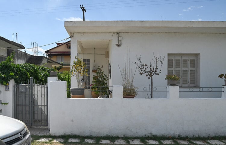 Το σπίτι όπου συνέβη το διπλό φονικό (φωτ.: EUROKINISSI / Ανδρέας Αλεξόπουλος)