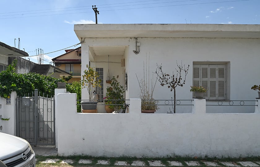Το σπίτι όπου συνέβη το διπλό φονικό (φωτ.: EUROKINISSI / Ανδρέας Αλεξόπουλος)