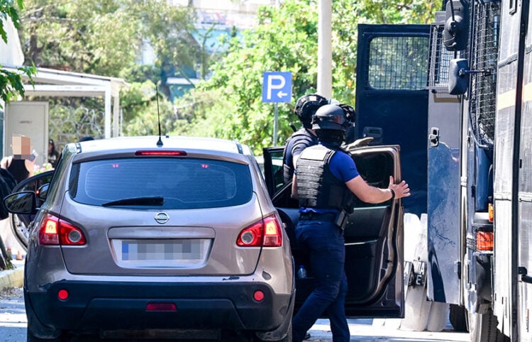 Στον εισαγγελέα ο 37χρονος παλαιστίνιος που φέρεται να είναι μέλος της Χαμάς και κατηγορείται για τρομοκρατία. Δευτέρα 8 Ιουνίου 2026 (φωτ.: EUROKINISSI / Τατιάνα Μπόλαρη)