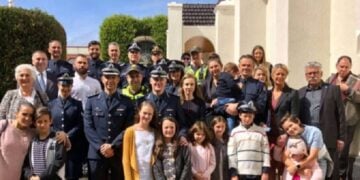 Από παλιότερη εκδήλωση Ελλήνων Αστυνομικών της Βικτώριας (φωτ.: Νέος Κόσμος)
