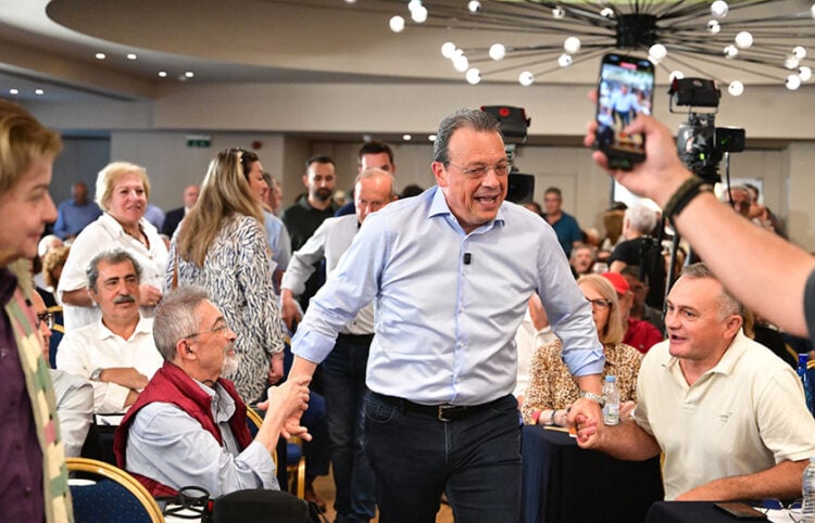 Ο Σωκράτης Φάμελλος στη συνεδρίαση της Κεντρικής Επιτροπής του ΣΥΡΙΖΑ-ΠΣ. Σάββατο 6 Ιουνίου 2026 (φωτ.: EUROKINISSI /  Τατιάνα Μπόλαρη)