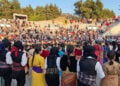 Στιγμιότυπο από το 7ο Παιδικό Φεστιβάλ Χορών, στην Ευκαρπία Θεσσαλονίκης, Κυριακή 7 Ιουνίου 2026 (φωτ.: Facebook / Katerina Bili)