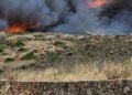 Φωτιά στην περιοχή Αμπέλα της Σύρου, Κυριακή 21 Ιουνίου 2026 (φωτ.: CycladesLive - Ειδήσεις από τις Κυκλάδες)