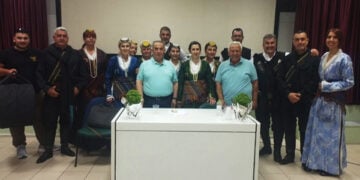 O Κωνσταντίνος Φωτιάδης καλεσμένος στην Ευξεινούπολη, Σάββατο 13 Ιουνίου 2026 (φωτ.: Facebook / Δαυίδ Μ. Κομνηνός Ποντιακός Σ.)