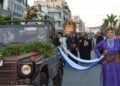 Από τη λιτάνευση των κειμηλίων της Παναγίας Γουμερά (φωτ.: facebook / Κώστας Ασκούνης)