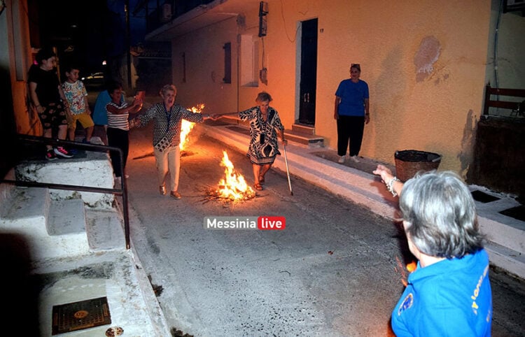 Του Αϊ-Γιάννη οι φωτιές στην προσφυγική γειτονιά της Δυτικής Παραλίας στην Καλαμάτα, Σάββατο 13 Ιουνίου 2026 (φωτ.: messinialive.gr)