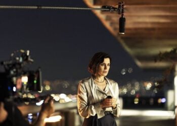 Στα γυρίσματα της ταινίας «Τελευταία κλήση» (φωτ.: Δομινίκη Μητροπούλου)
