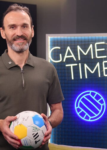 Ο Νίκος Νταμπίζας στο Allwyn Game Time